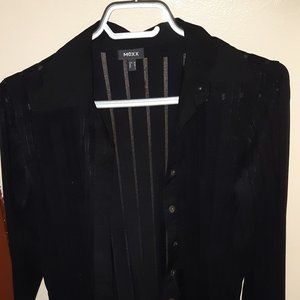 Mexx black strecht blouse